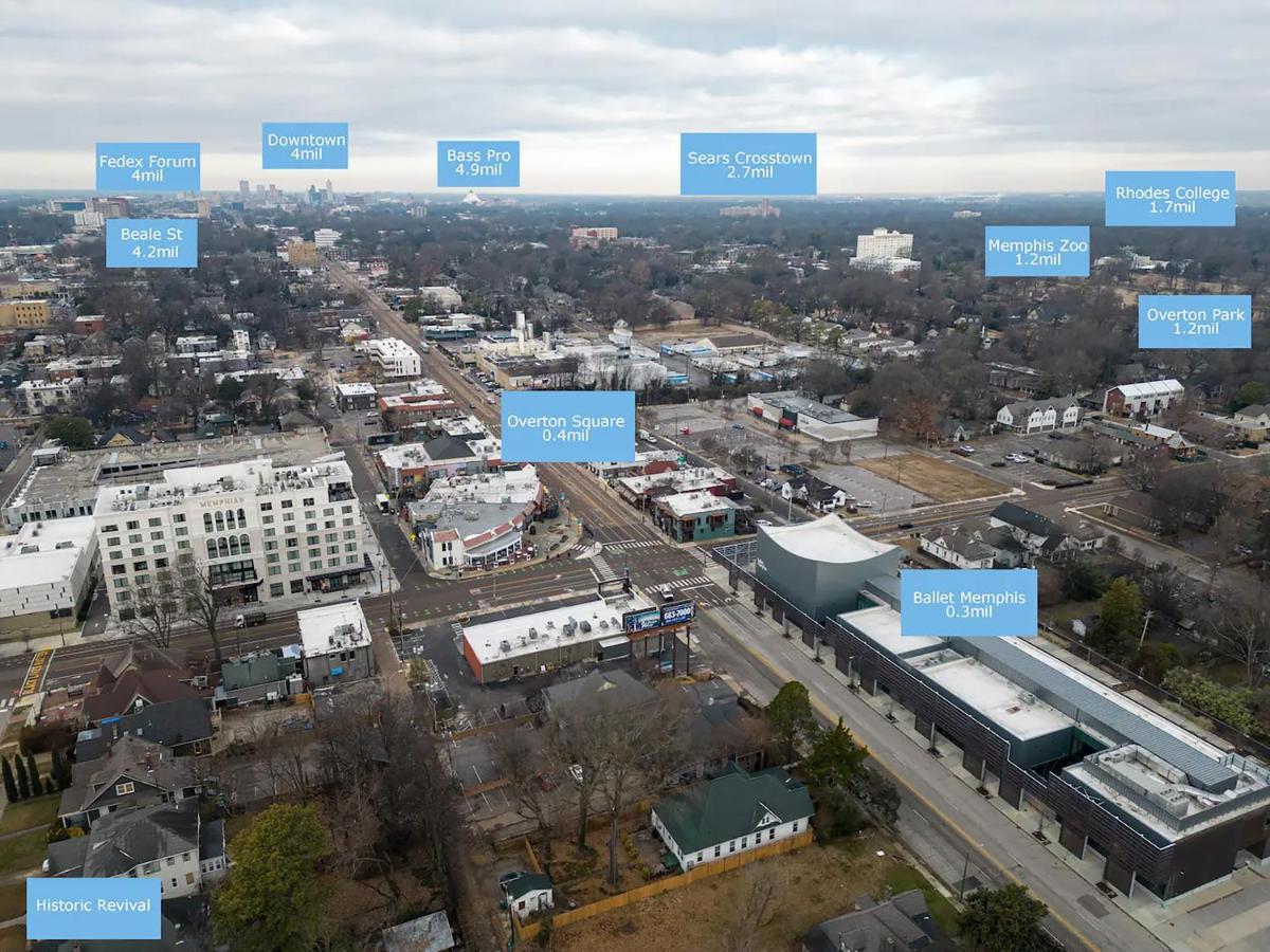 Historic Revival King Bed Midtown Memphis 70 Fast Wifi Free Parking Yes Pets Villa Luaran gambar